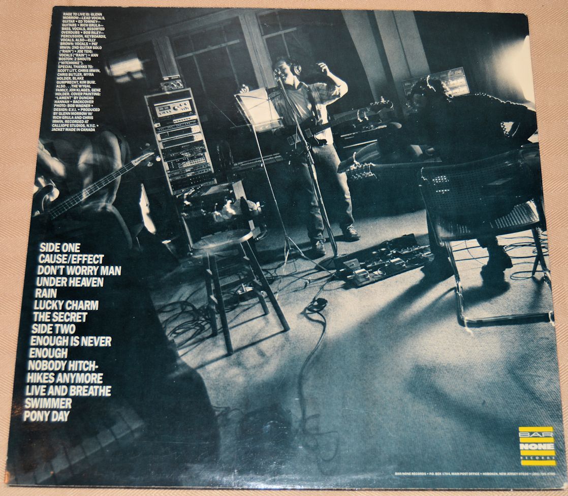 Rage To Live - Rage To Live