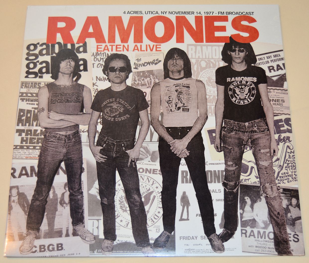 Ramones, The - Eaten Alive, Utica NY 1977