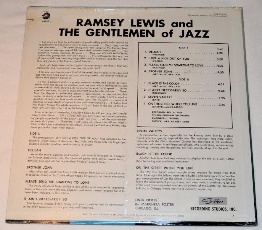 Lewis, Ramsey - Gentlemen Of Jazz