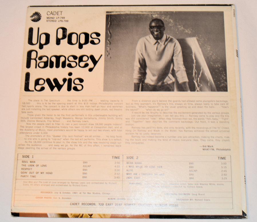 Lewis, Ramsey - Up Pops Ramsey Lewis