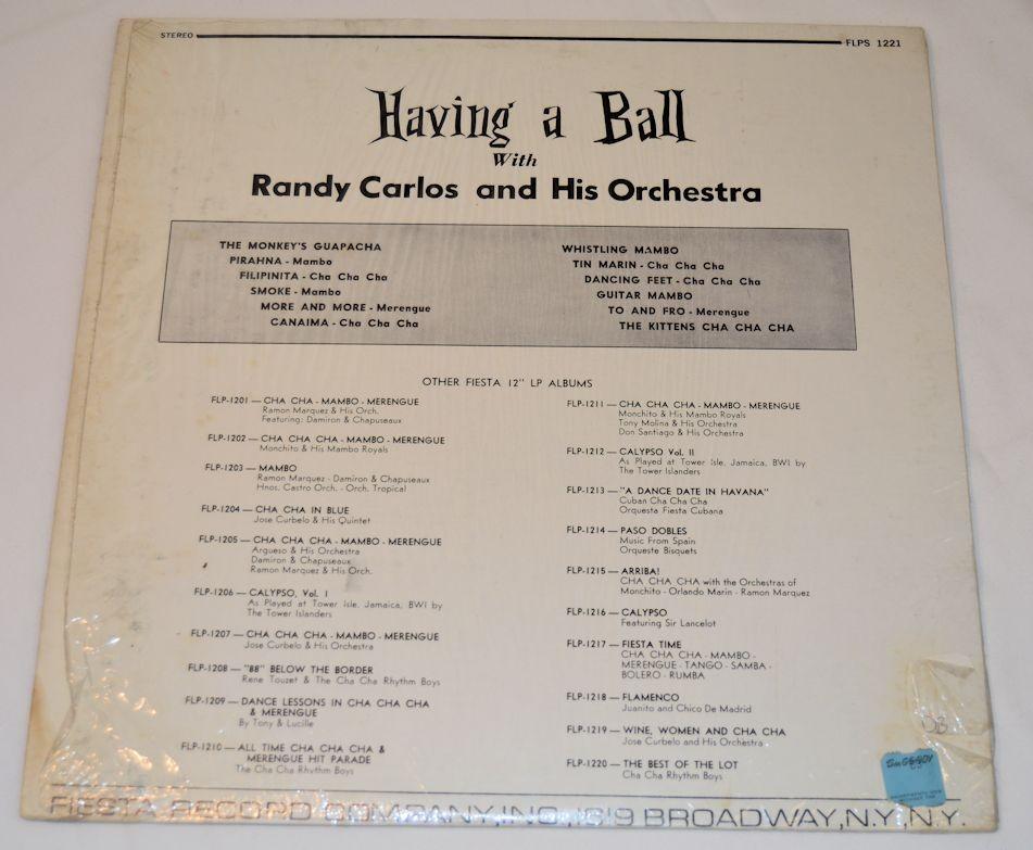 Carlos, Randy - Having A Ball