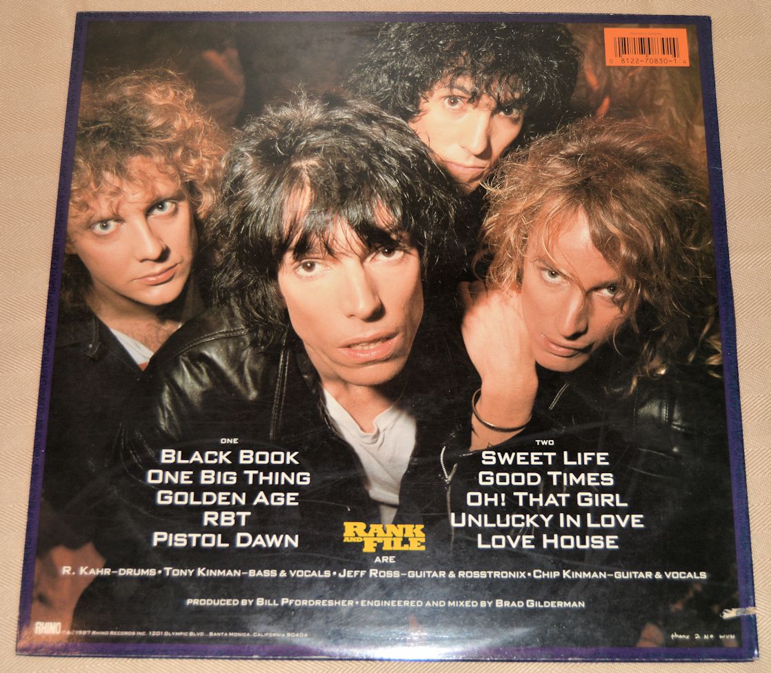 Rank And File - Rank And File