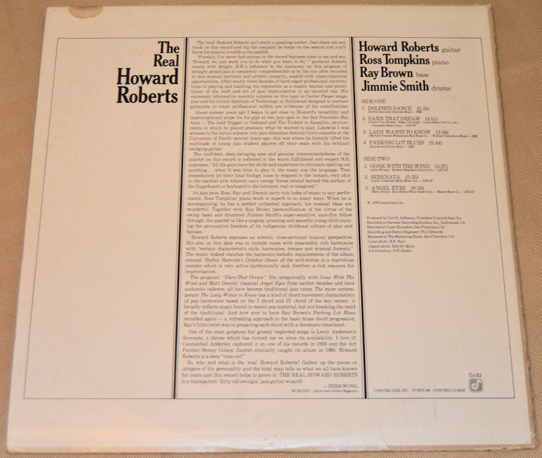 Roberts, Howard - The Real Howard Roberts