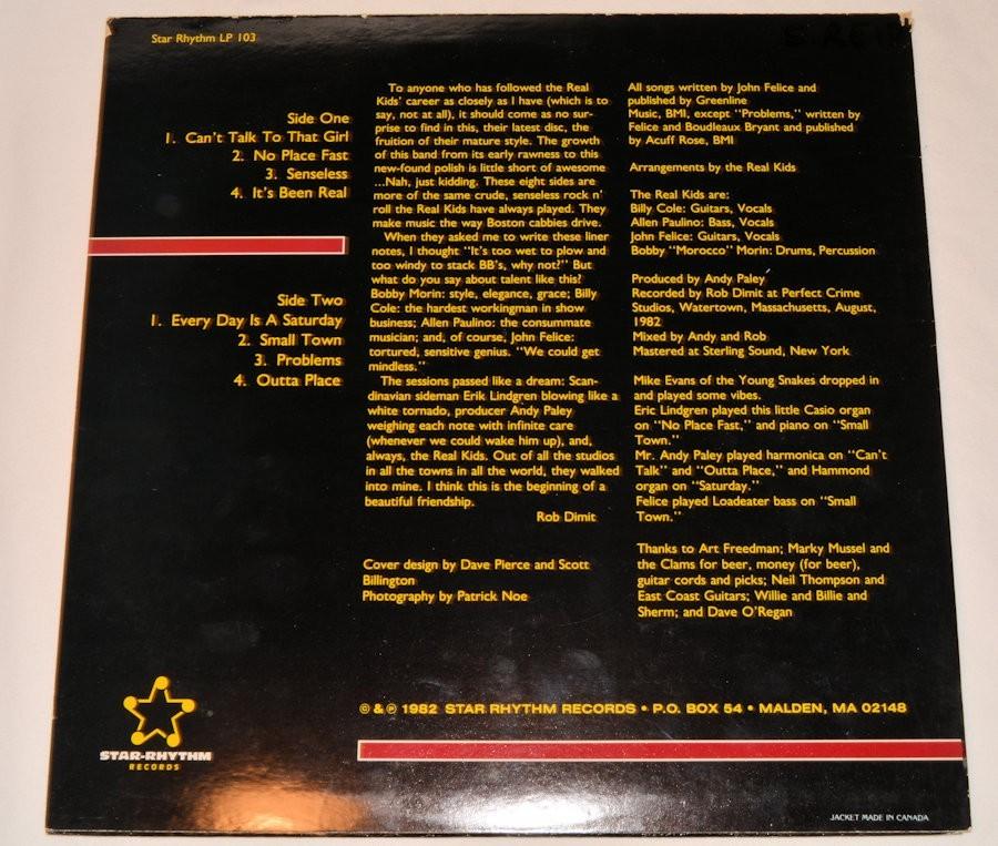 Real Kids, The - Outta Place