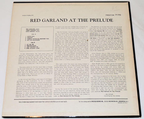Garland, Red - At The Prelude