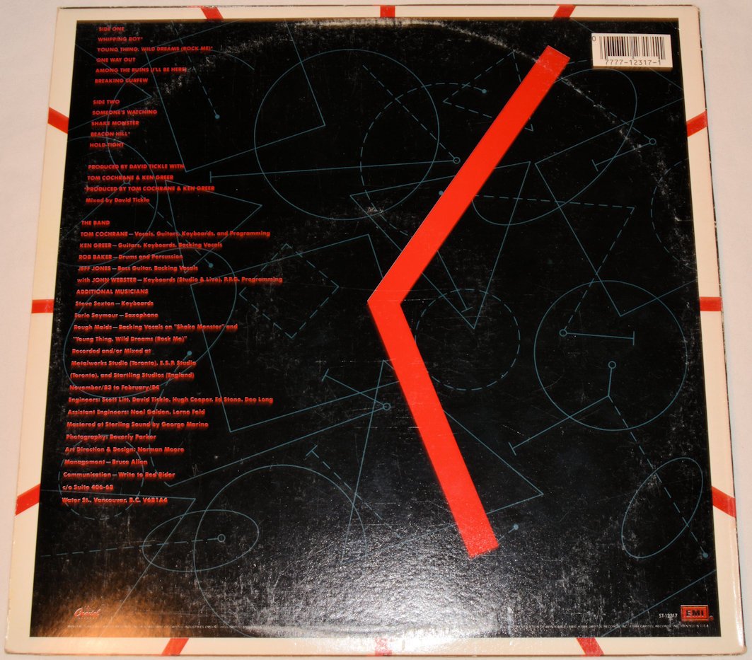 Red Rider - Breaking Curfew