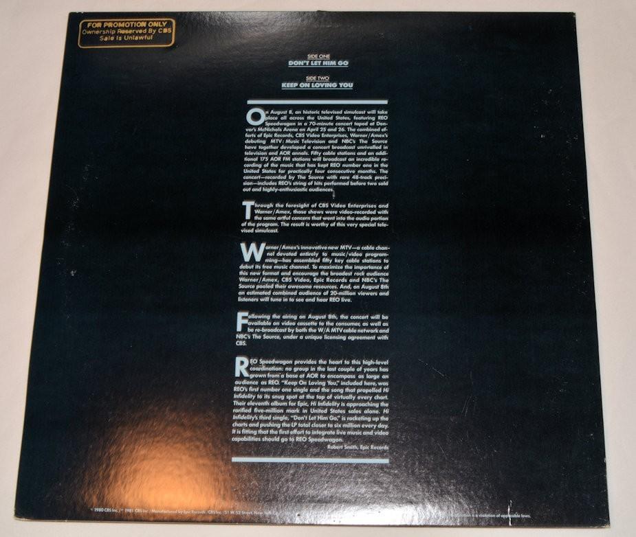 REO Speedwagon - Live And In Color