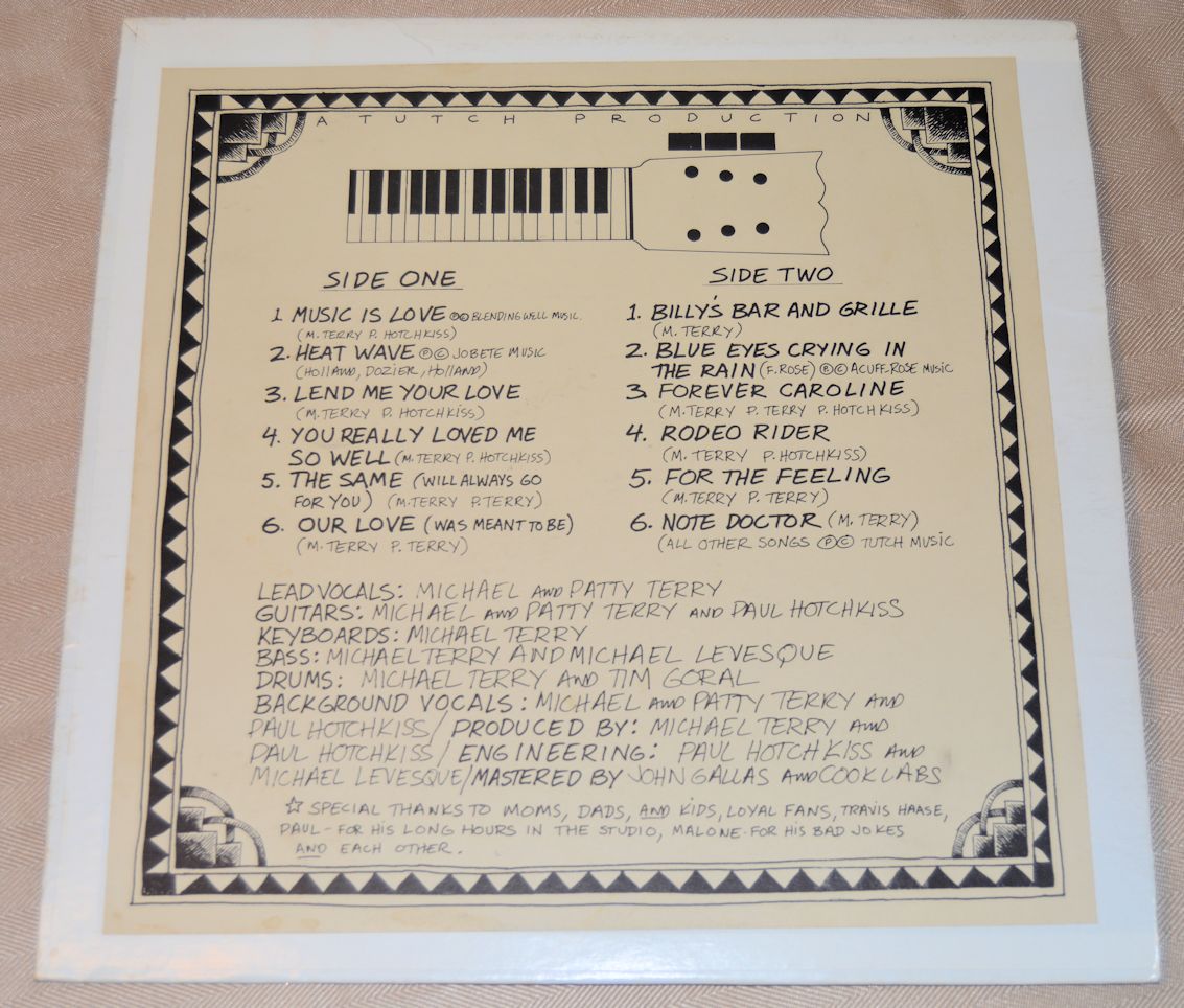 Terry, Michael & Patty - Music Is Love