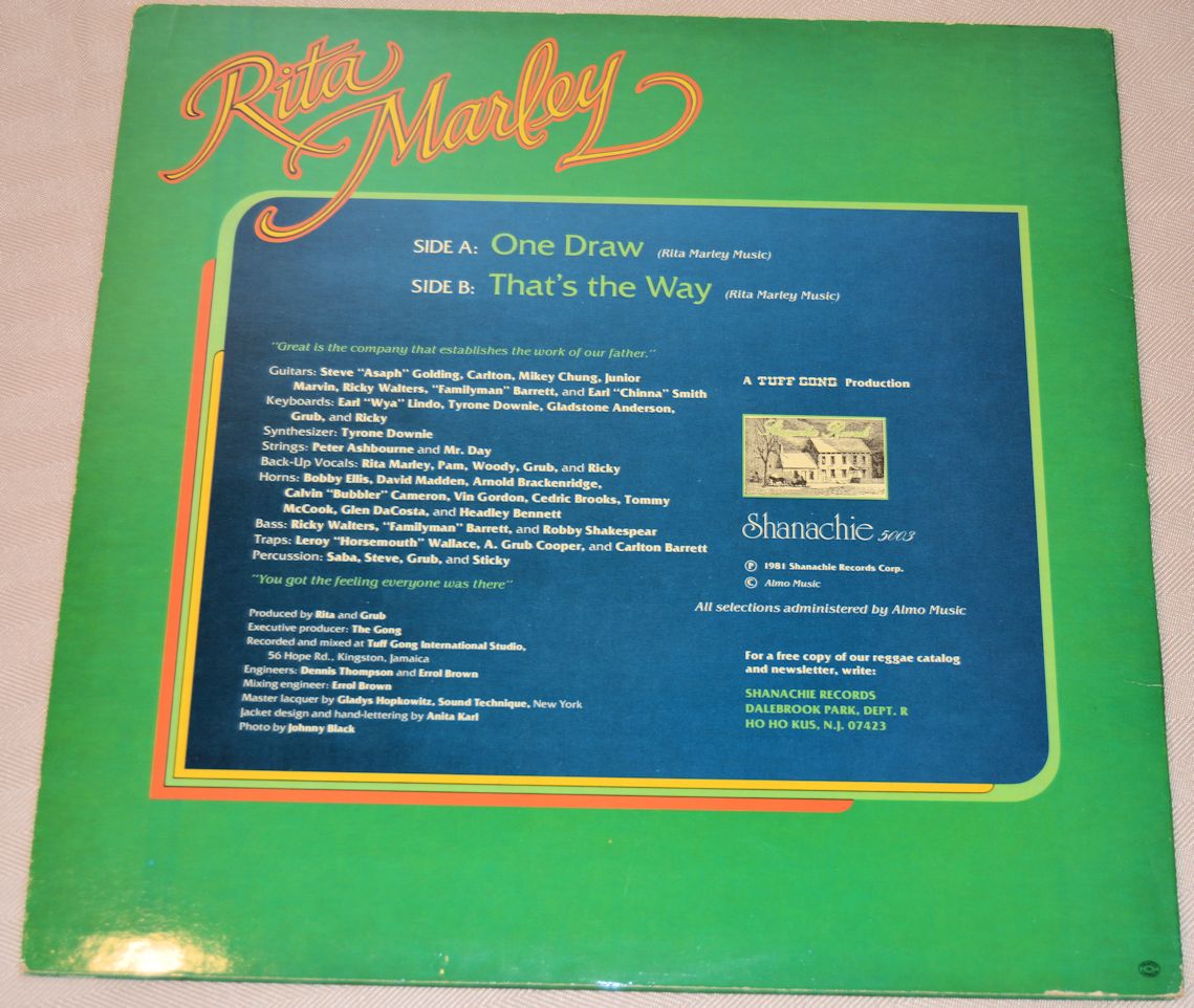 Marley, Rita - One Draw