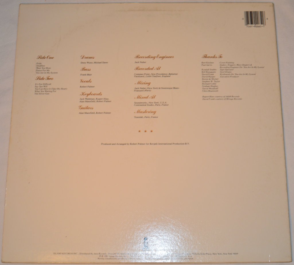 Palmer, Robert - Pride