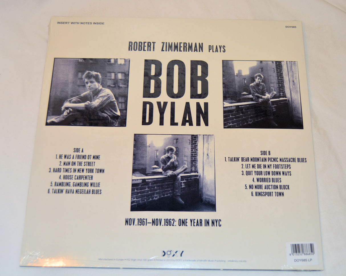 Dylan, Bob - Robert Zimmerman Plays Bob Dylan 11-19-61