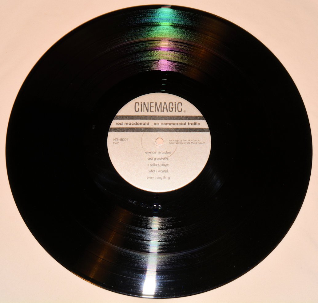 Macdonald, Rod - No Commercial Traffic