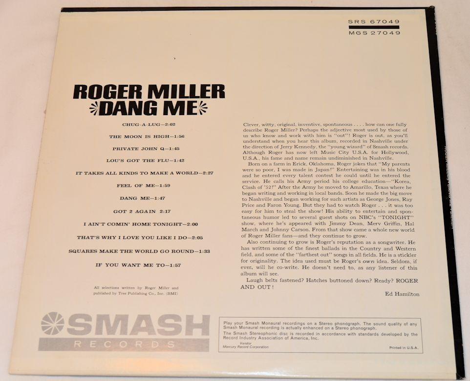 Miller, Roger - Dang Me