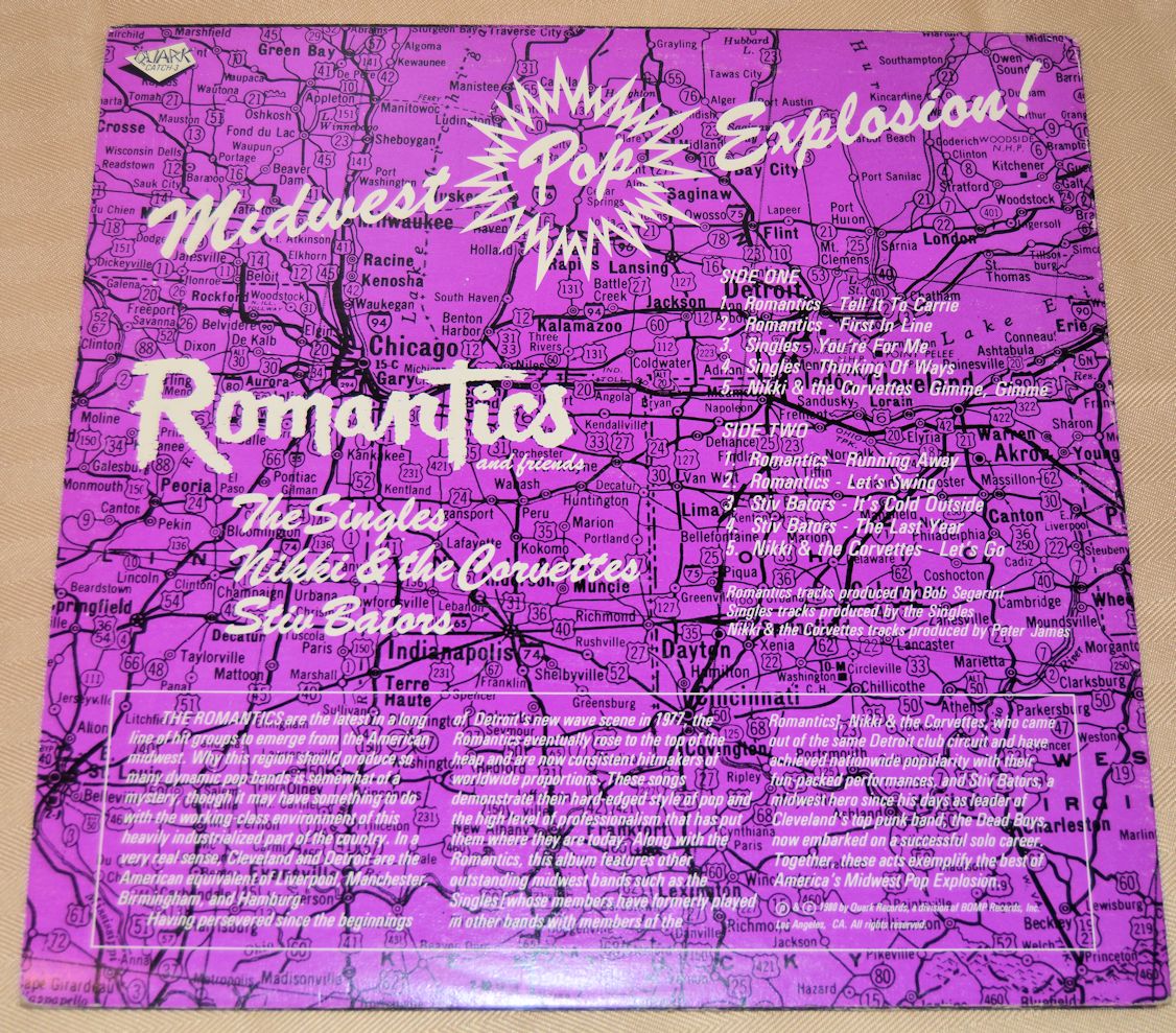Various - Romantics & Friends: Midwest Pop Explosion