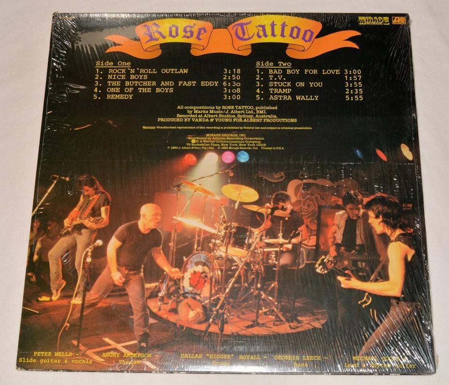 Rose Tattoo - Rock N Roll Outlaw