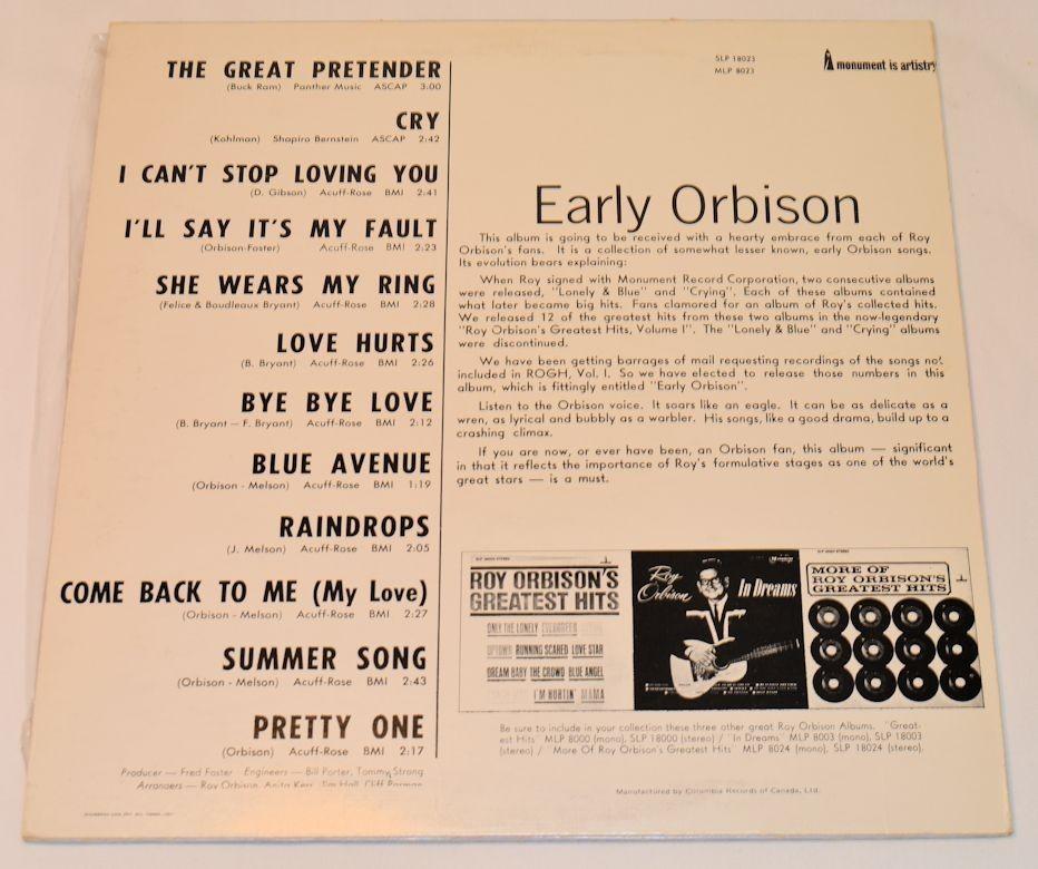 Orbison, Roy - Early Orbison