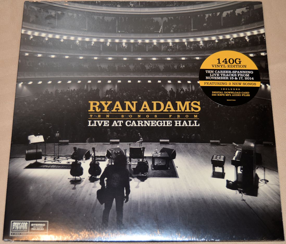 Adams, Ryan - Ten Songs Live At Carnegie Hall