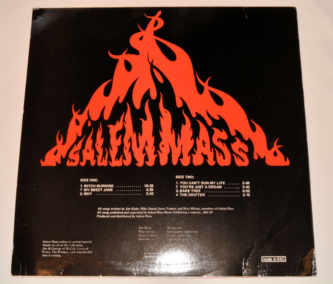 Salem Mass - Witch Burning