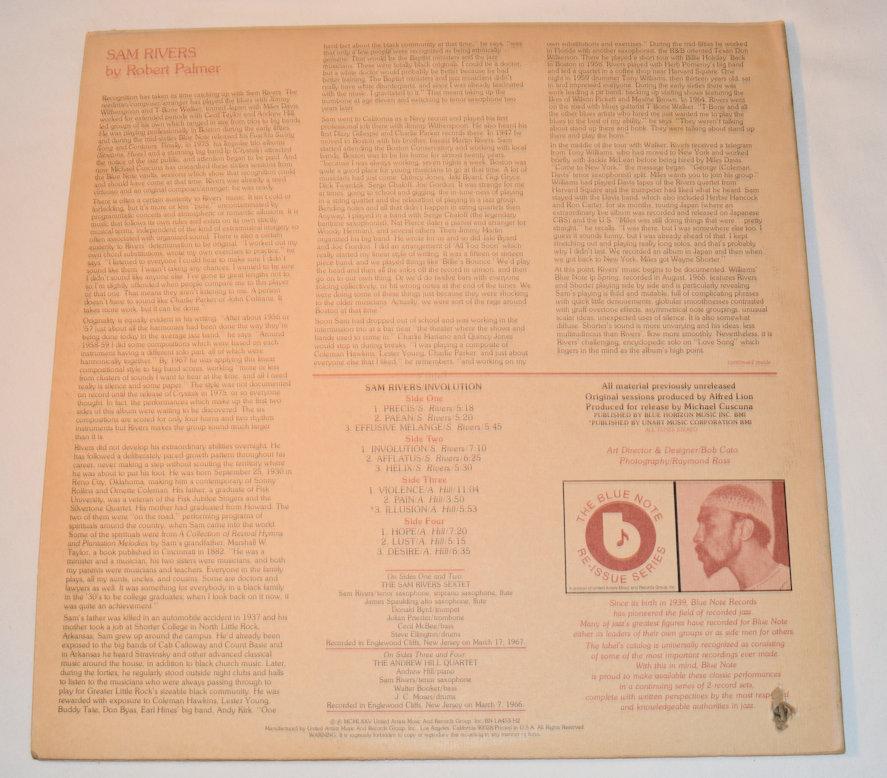 Rivers, Sam - Involution