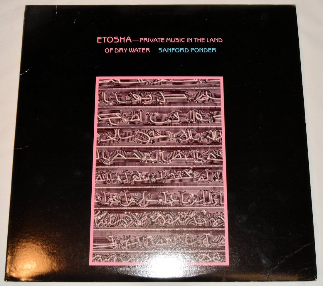 Ponder, Sanford - Etosha - Private Music In The Land Of Dry Water