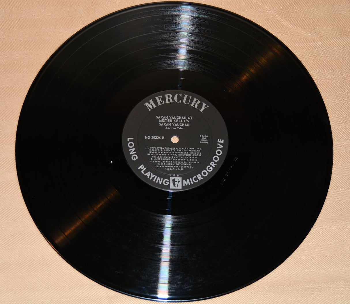 Vaughan, Sarah - At Mr. Kelly's