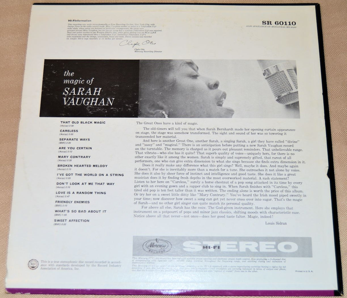 Vaughan, Sarah - The Magic Of