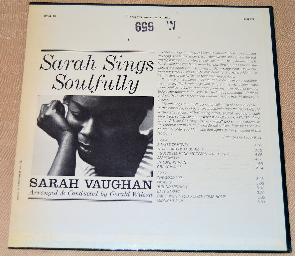 Vaughan, Sarah - Sarah Sings Soulfully