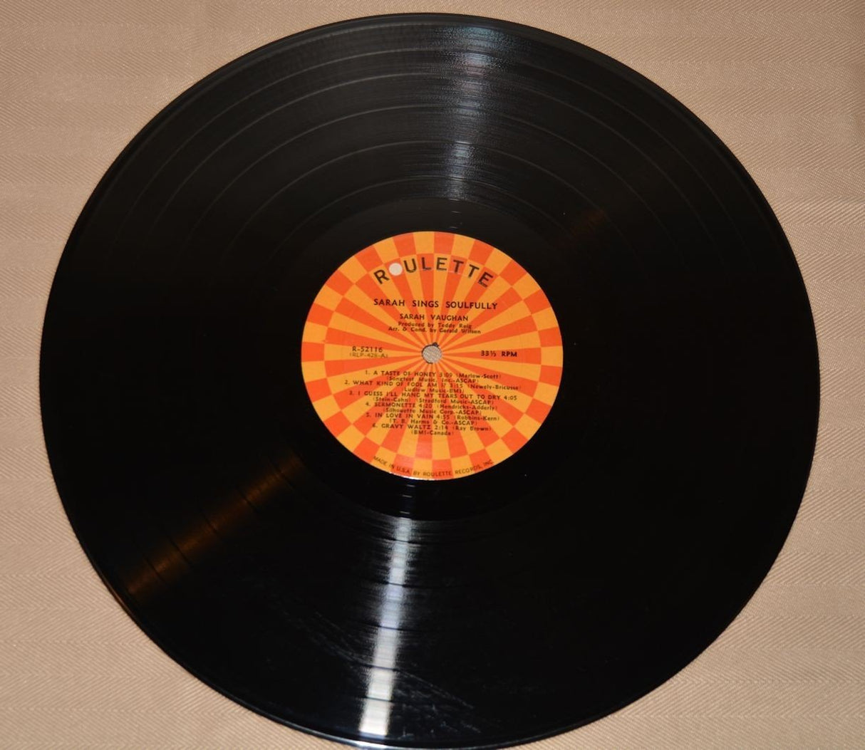 Vaughan, Sarah - Sarah Sings Soulfully