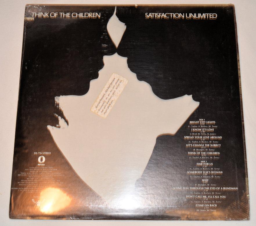 Satisfaction Unlimited - Think Of The Children