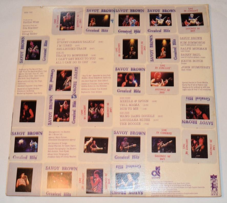 Savoy Brown - Greatest Hits Live