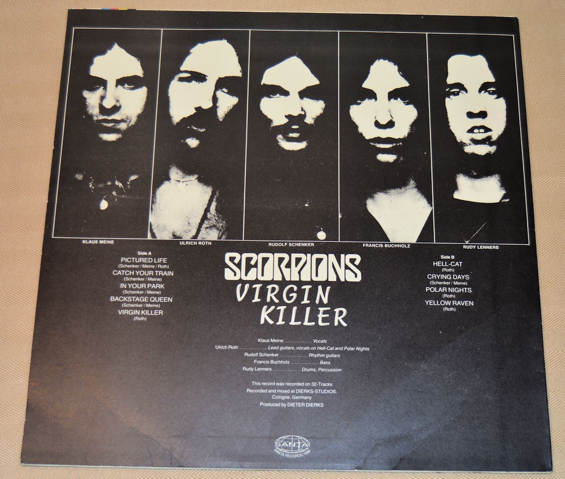 Scorpions - Virgin Killer