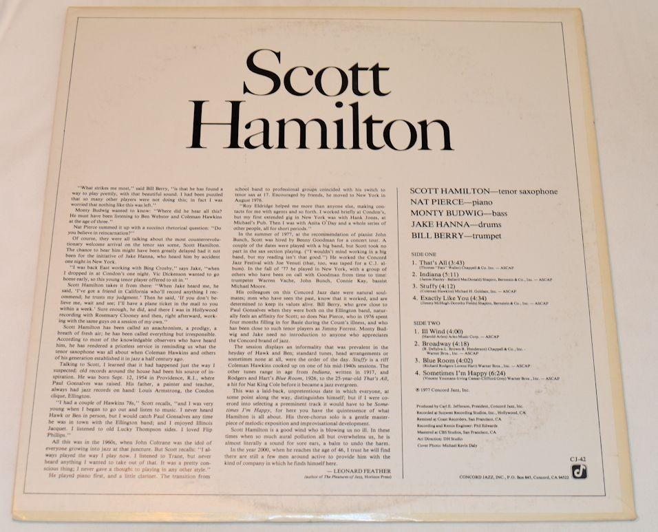 Hamilton, Scott - Good Wind Blowing