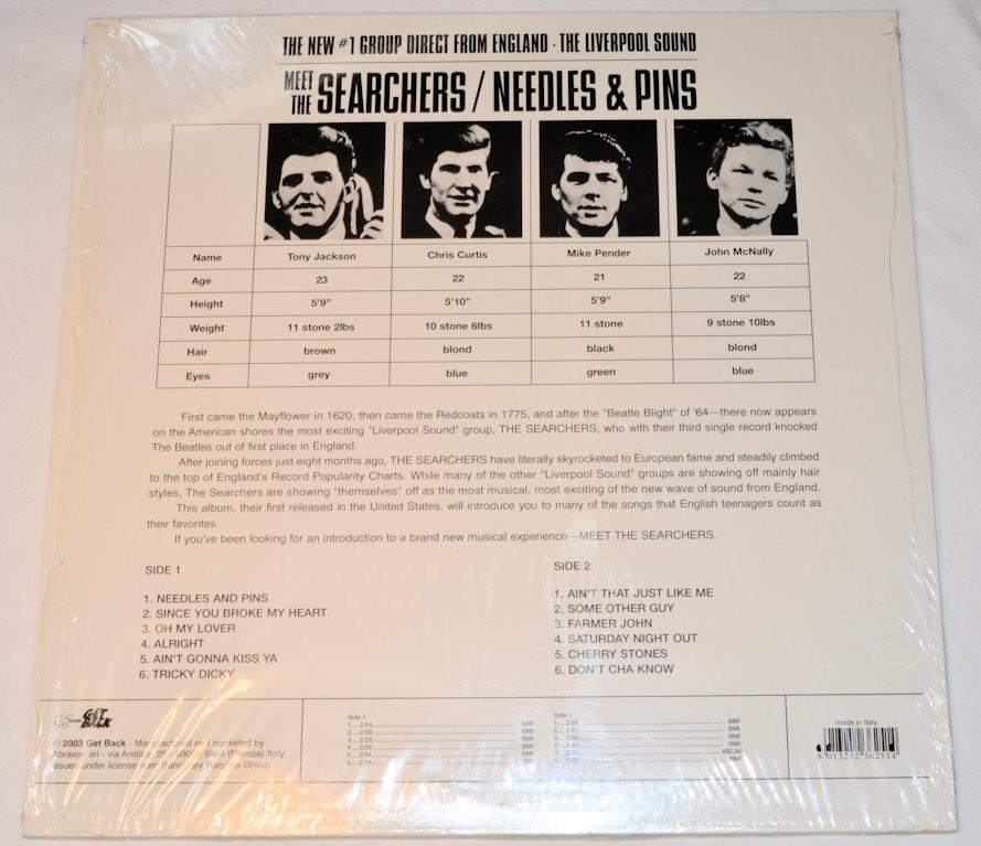 Searchers, The - Needles & Pins