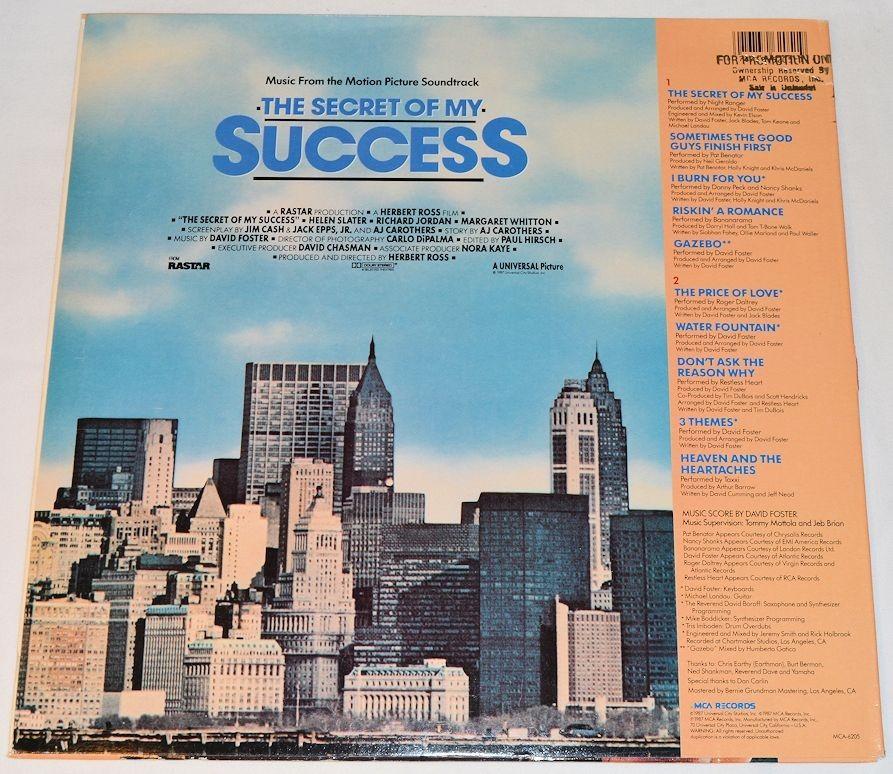 Soundtrack - Secret Of My Success