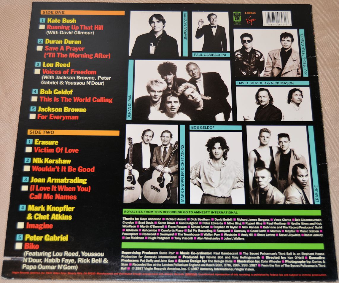 Various - The Secret Policeman's Third