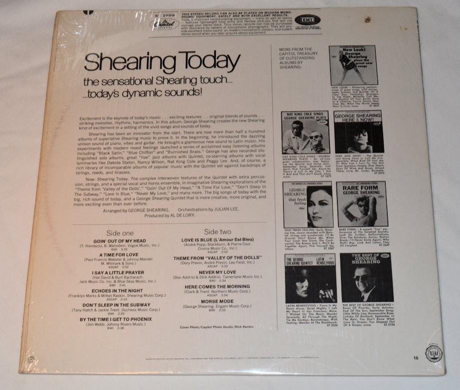 Shearing, George - Today