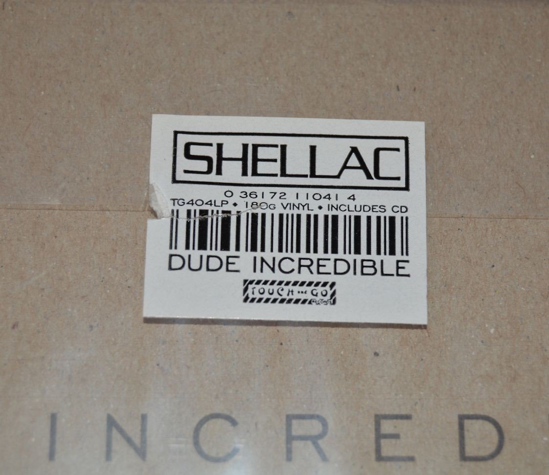 Shellac - Dude Incredible