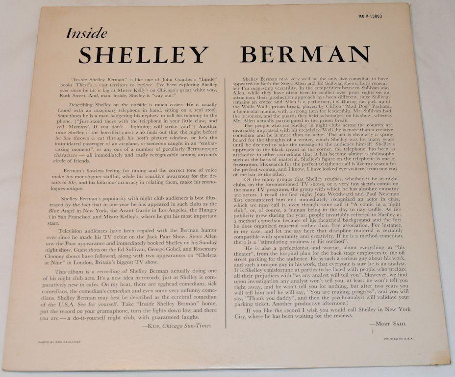 Berman, Shelley - Inside