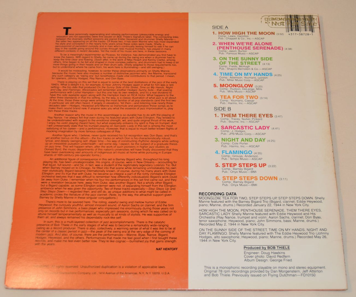 Manne, Shelly - And His Friends