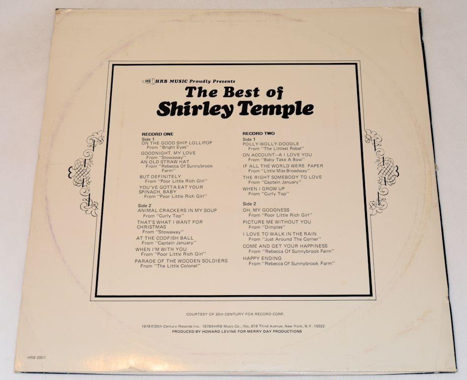 Temple, Shirley - Best Of