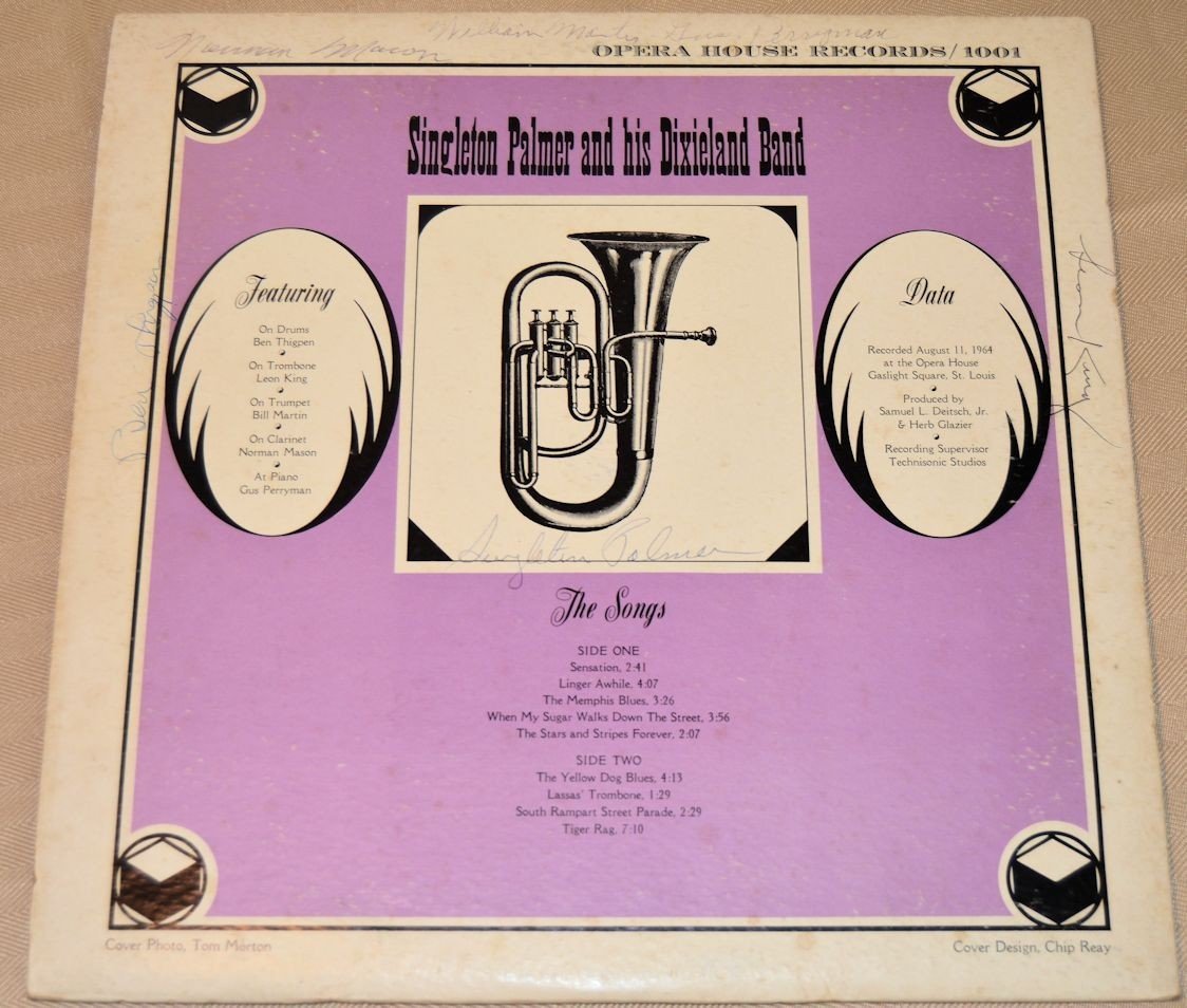 Palmer, Singleton & Dixieland - Sing Swing