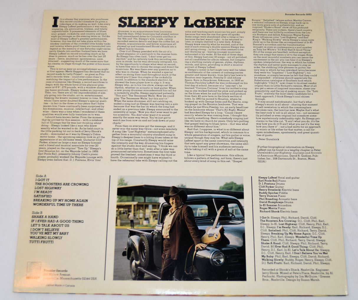 LaBeef, Sleepy - It Ain't What You Eat