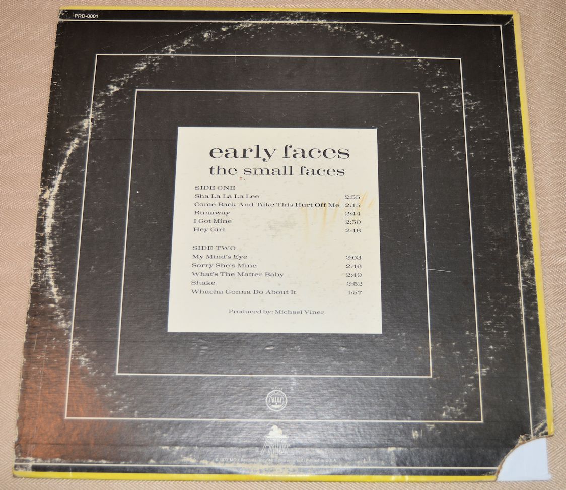 Small Faces, The - Early Faces