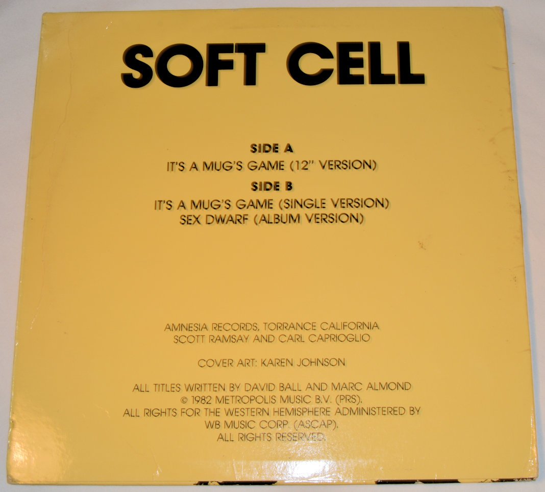 Soft Cell - It's A Mug's Game