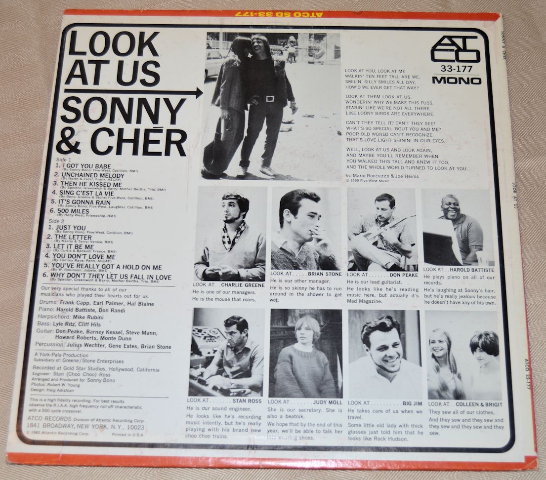 Sonny & Cher - Look At Us