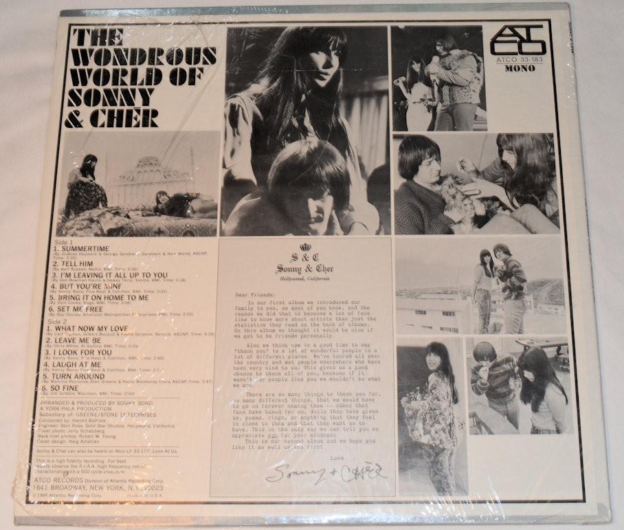 Sonny & Cher - Wondrous World Of
