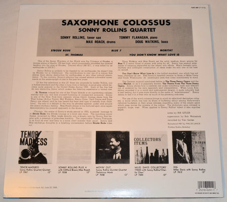 Rollins, Sonny - Saxophone Colossus