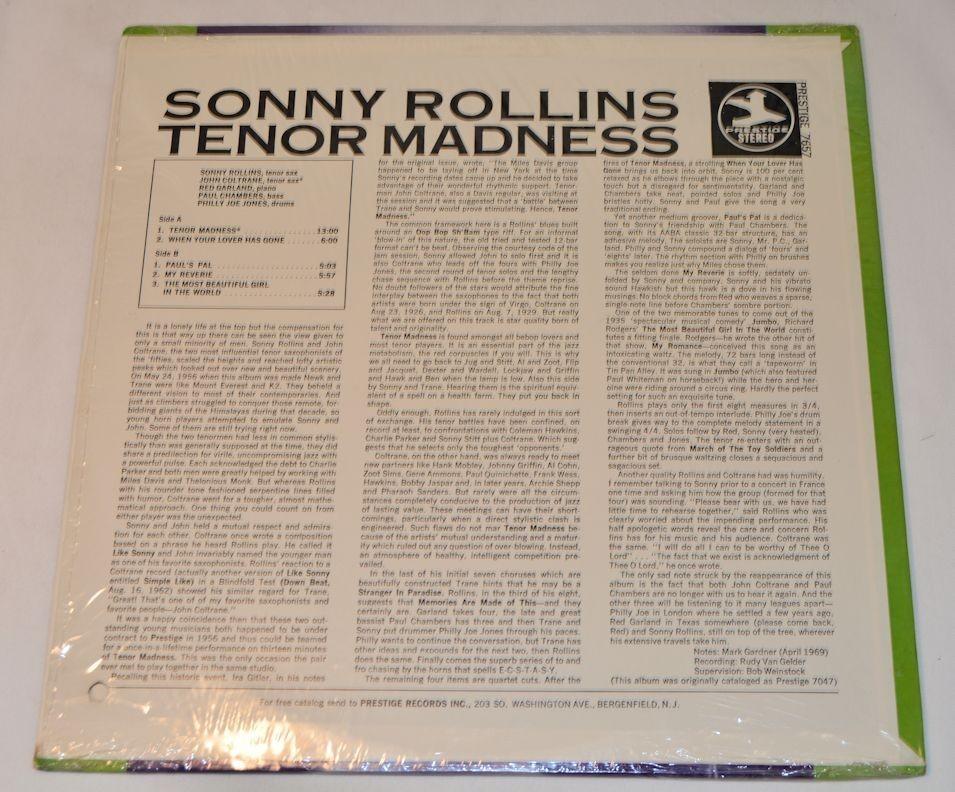 Rollins, Sonny - Tenor Madness