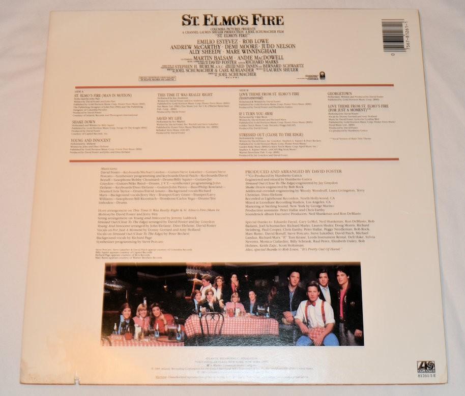 Soundtrack - St. Elmo's Fire