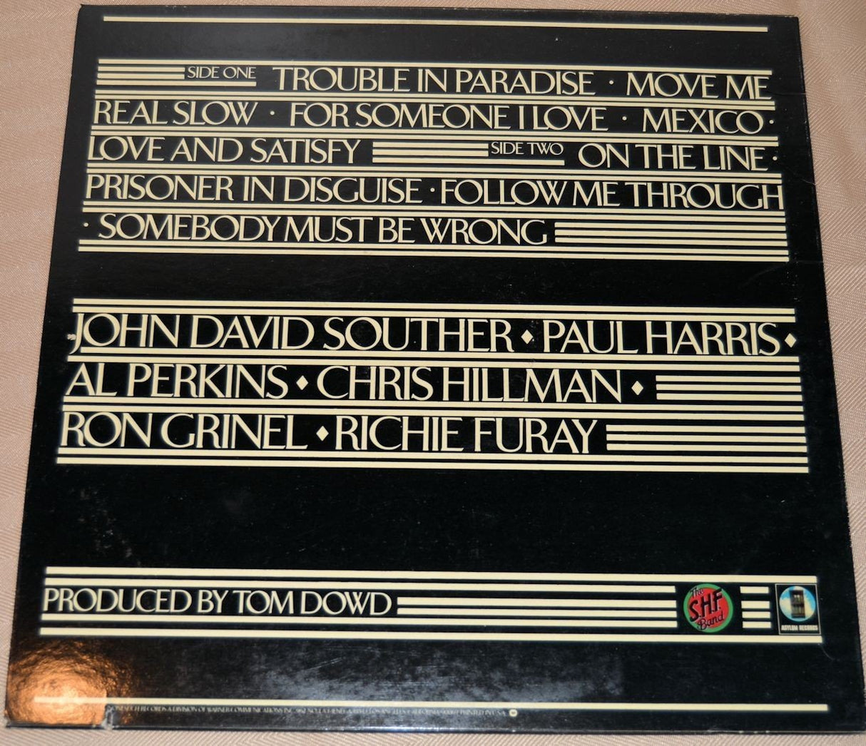 Souther Hillman Furay Band - Trouble In Paradise